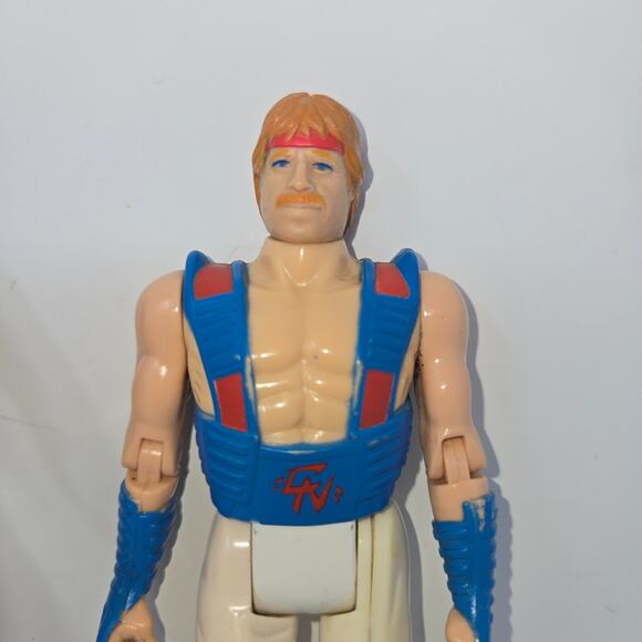 Karate Kommandos 1986 Action Figures Reed Smith Kung Fu Chuck Norris Super Ninja - Picture 4 of 16
